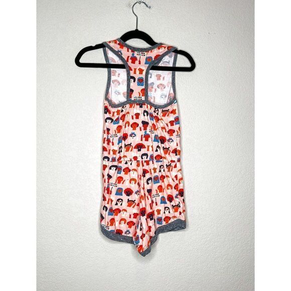 Girls Grey Vintage Everly Short Female Empowerment Romper Size 4T - Picture 3 of 4